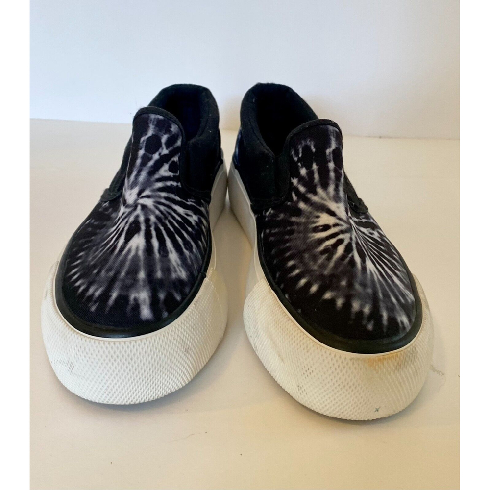 Mudd Poppy Slip On Black Tie Dye Size 7 Shoes Black Tie Dye - Picture 5 of 9